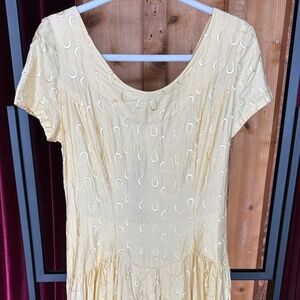 Yellow Cotton Dress